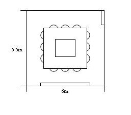 洋研修室見取り図